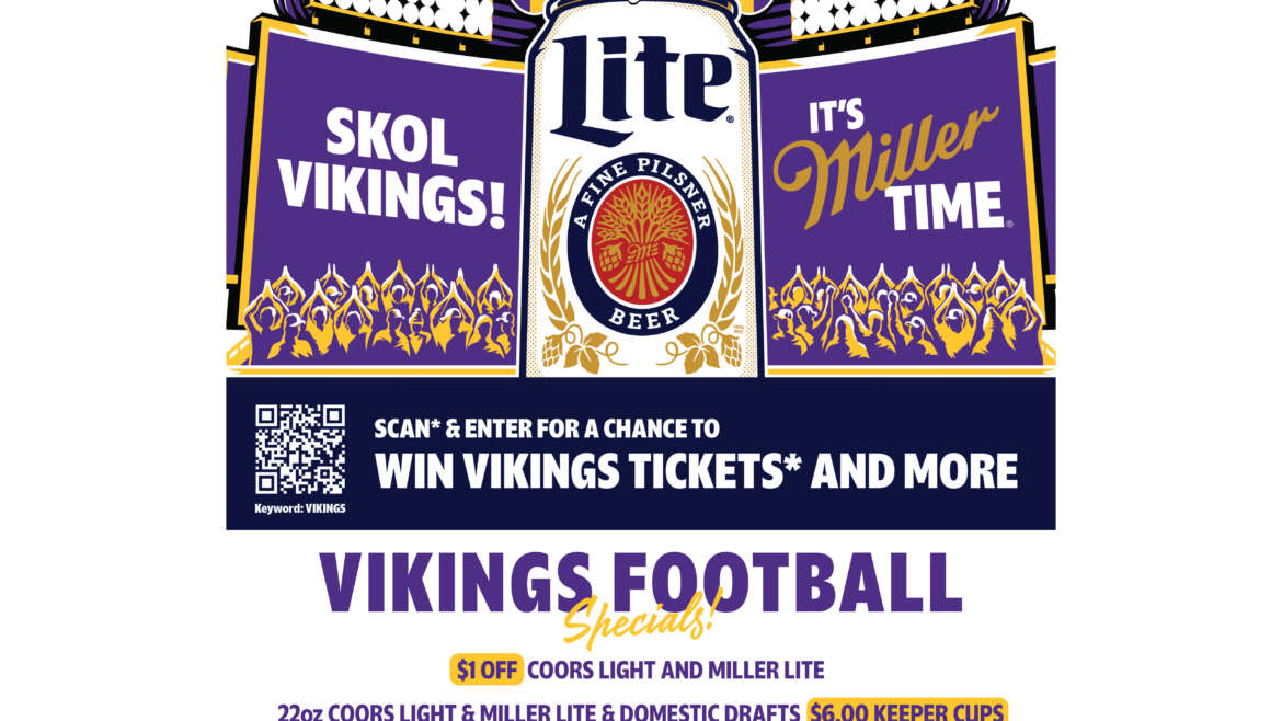 Minnesota Vikings game day specials